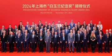 SAAS Foreign Expert Dr. B. M. Prasanna honored with Shanghai Magnolia Silver Award